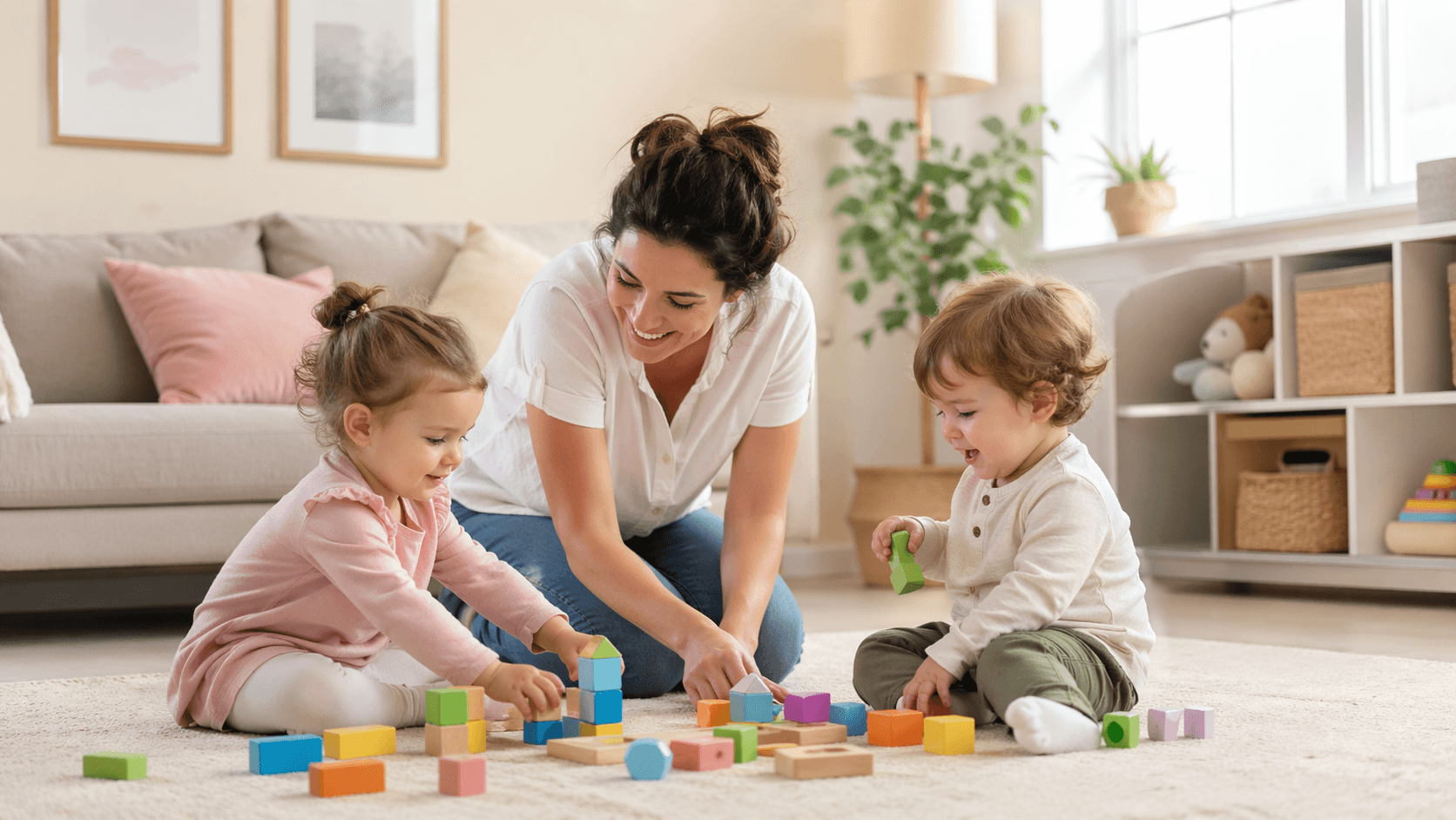 Children playing happily at TGL Childcare Services